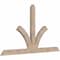 Ekena Millwork Richland Smooth Timber Gable Bracket, Douglas Fir, 96"W x 56"H x 3 1/2"D x 5 1/2"F, 14/12 Pitch GBW096X56X0406RIC00SDF - alternate 3